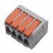 Зажимные клеммники NONAME PCT-114D Клемма зажимная 250В 32А0,2-4 кв.мм на плату (оранжевый)#2171591