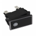 Клавишные переключатели LANBOO LBCX ПереключательLBCX2810.5-H202/R220V/PC(L) черный с индикатором 220В ON-OFFDPST 250В 16А (красный) пластик#2171686
