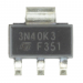 Полевые транзисторы STM STN3N40K3 (SOT-223) Полевой транзисторN-MOSFET 400В 1,8А#2169245