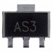 Биполярные транзисторы DIODES BST52 (SOT-89)/AS3 ТранзисторДарлингтона NPN 80В 0,5А#2166297