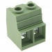 Винтовые клеммники KAIFENG KF137-15.0-02P-1G (Зеленый) Винтовойклеммник на плату 2 конт. шаг 15мм 1000В 125А#2170334