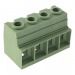 Винтовые клеммники KAIFENG KF137-15.0-04P-1G (Зеленый) Винтовойклеммник на плату 4 конт. шаг 15мм 1000В 125А#2170332