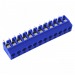 Винтовые клеммники KAIFENG KF300V-5.0-12P-1B (Синий) Винтовойклеммник на плату 12 конт. шаг 5мм 250В 24А#2170941