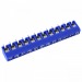 Винтовые клеммники KAIFENG KF302-5.0-12P-1B (Синий) Винтовойклеммник на плату 12 конт. шаг 5мм 250В 17,5А#2171011