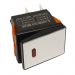 Клавишные переключатели LANBOO LBCX ПереключательLBCX2822/Y202/R220V/PC65(L) серебряный с индикатором 220В ON-OFFDPST 250В 20А (красный) пластик#2171672