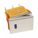 Клавишные переключатели LANBOO LBCX ПереключательLBCX2822/Y222/B220V/N65(L) серебряный с индикатором 220В ON-OFFDPDT 250В 20А (синий) хромированный#2171671