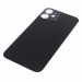 Задняя крышка для iPhone 12 mini (черный) с широкими отверстиями,ориг#2164653