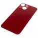 Задняя крышка для iPhone 13 mini (красный) с широкими отверстиями,ориг#2164647
