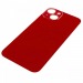 Задняя крышка для iPhone 14 (красный) с широкими отверстиями, ориг#2164689