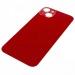Задняя крышка для iPhone 14 Plus (красный) с широкими отверстиями,ориг#2164681
