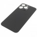 Задняя крышка для iPhone 14 Pro Max (черный) с широкимиотверстиями, ориг#2164673