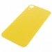 Задняя крышка для iPhone XR (желтый) с широким отверстием, ориг#2164693