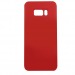 Задняя накладка для Samsung G955 Galaxy S8 Plus (силикон, красная),ориг#2166080