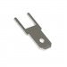 Клеммы Ruichi DJ610A-4.8 Клемма ножевая 4,8мм на плату штекер13,31x7,1 (5шт)#2166436