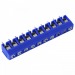 Винтовые клеммники KAIFENG KF302-5.0-10P-1B (Синий) Винтовойклеммник на плату 10 конт. шаг 5мм 250В 17,5А#2171012