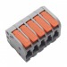 Зажимные клеммники NONAME PCT-115 Клемма зажимная 250В 32А0,2-4 кв.мм (оранжевый)#2171590
