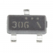 Полевые транзисторы ONS FDN306P (SSOT-3) Полевой транзисторP-MOSFET 12В 2,6А#2169015