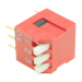 DIP-переключатели CONNFLY DS1040-03RT (Красный) DIP переключатель3 поз. угловой 24В 0,1А#2170585