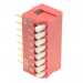 DIP-переключатели CONNFLY DS1040-08RT (Красный) DIP переключатель8 поз. угловой 24В 0,1А#2170573