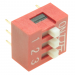 DIP-переключатели KAIFENG KF1001-03P-R0-GS (Красный) DIPпереключатель 3 поз. 24В 0,025А#2170646