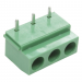 Винтовые клеммники CNLIFENG LF126R-5.0-03P (Зеленый) Винтовойклеммник на плату угловой 3 конт. шаг 5мм 300В 10А#2170356