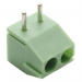 Винтовые клеммники CNLIFENG LF396R-3.5-02P (Зеленый) Винтовойклеммник на плату угловой 2 конт. шаг 3,5мм 300В 7А#2170345