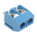 Винтовые клеммники KAIFENG KF301V-5.0-02P-1B (Синий) Винтовойклеммник на плату 2 конт. шаг 5мм 250В 17,5А#2170932
