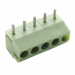 Винтовые клеммники KAIFENG KF350R-3.50-05P-1G (Зеленый) Винтовойклеммник на плату угловой 5 конт. шаг 3,5мм 130В 10А#2170996