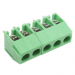 Винтовые клеммники KAIFENG KF350V-3.50-05P-1G (Зеленый) Винтовойклеммник на плату 5 конт. шаг 3,5мм 130В 10А#2170967
