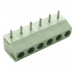 Винтовые клеммники KAIFENG KF396R-3.96-06P-1G (Зеленый) Винтовойклеммник на плату угловой 6 конт. шаг 3,96мм 130В 10А#2171376