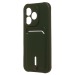 Чехол-накладка - SC304  с картхолдером для "Honor 600 Lite/600e/X80i" (dark green) (245034)#2166518