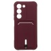 Чехол-накладка - SC304 с картхолдером для "Realme C83 5G/P4 Lite/Narzo 100 Lite" (bordo) (245102)#2166536