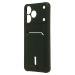 Чехол-накладка - SC304 с картхолдером для "Realme Note 80" (dark green) (245121)#2166488