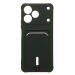 Чехол-накладка - SC304 с картхолдером для "Realme Note 80" (dark green) (245121)#2166489