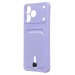 Чехол-накладка - SC304 с картхолдером для "Realme Note 80" (light violet) (245120)#2166484