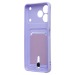 Чехол-накладка - SC304 с картхолдером для "Realme Note 80" (light violet) (245120)#2166483
