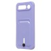 Чехол-накладка - SC304 с картхолдером для "Tecno Spark 50 5G" (light violet) (245049)#2166454