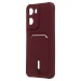 Чехол-накладка - SC304 с картхолдером для "Xiaomi Redmi 15A 5G" (bordo) (245085)#2166440
