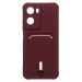 Чехол-накладка - SC304 с картхолдером для "Xiaomi Redmi 15A 5G" (bordo) (245085)#2166441