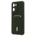 Чехол-накладка - SC304 с картхолдером для "Xiaomi Redmi 15A 5G" (dark green) (245087)#2166499
