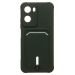 Чехол-накладка - SC304 с картхолдером для "Xiaomi Redmi 15A 5G" (dark green) (245087)#2166500