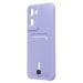 Чехол-накладка - SC304 с картхолдером для "Xiaomi Redmi 15A 5G" (light violet) (245086)#2166496