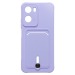 Чехол-накладка - SC304 с картхолдером для "Xiaomi Redmi 15A 5G" (light violet) (245086)#2166497