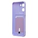 Чехол-накладка - SC304 с картхолдером для "Xiaomi Redmi 15A 5G" (light violet) (245086)#2166495