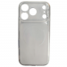 Чехол силиконовый iPhone 17 Pro прозрачный Clear Case белый#2166744