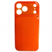 Чехол силиконовый iPhone 17 Pro Max прозрачный Clear Case оранжевый#2166825