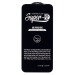 Защитное стекло Full Screen Activ SUPER 3D с отпечатком пальца для "Realme C100 4G" (black)(245555)#2182653