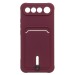 Чехол-накладка - SC304 с картхолдером для "Realme 16 5G" (bordo) (244280)#2168750