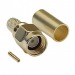 Разъемы высокочастотные NONAME RP-SMA-JC-3 Gold/Gold ШтекерSMA с инверсной жилой под обжим кабеля RG58/RG142/RG223/SYV50-3#2175175