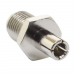Разъемы высокочастотные NONAME TS9-J/SMA-K Silver Переходникштекер TS9 на гнездо SMA#2175575